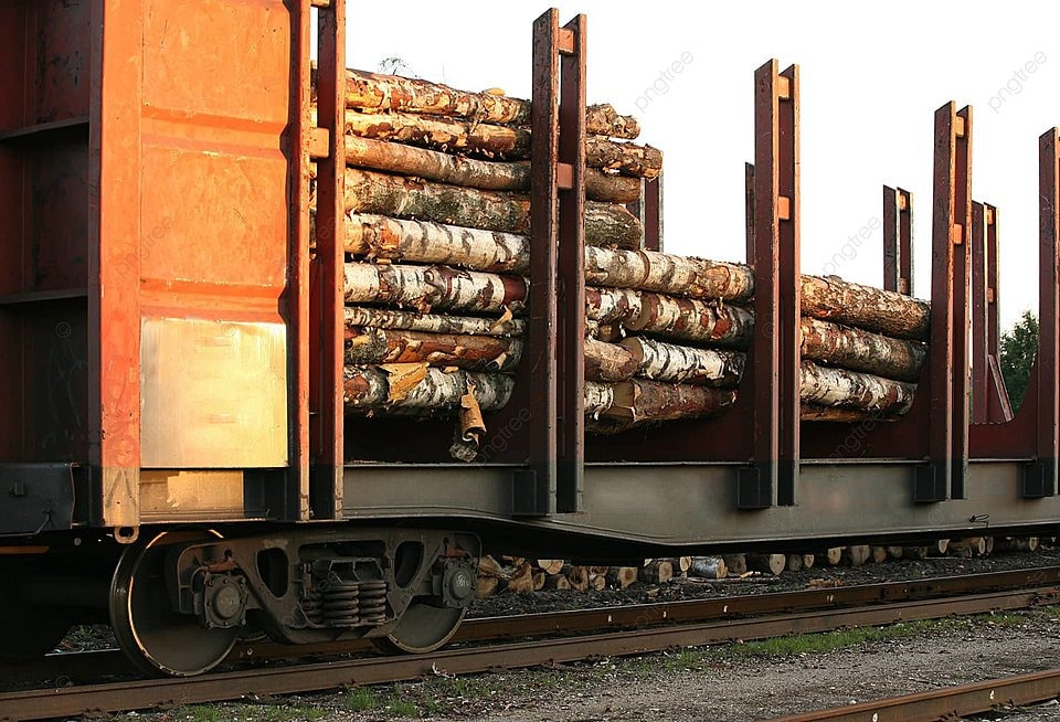 Vận chuyển gỗ bằng đường sắt