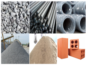 Vận chuyển nguyên vật liệu xây dựng